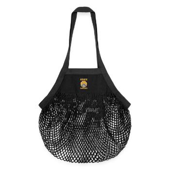 Volant - Sac de courses en mesh bio - noir - Devant