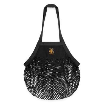 Citation cycliste - Sac de courses en mesh bio - noir - Devant