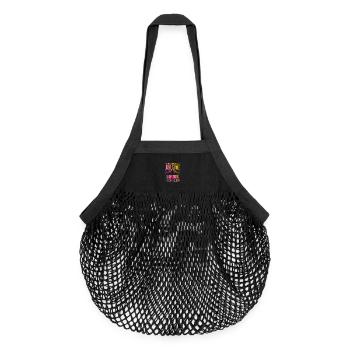 Birder - Sac de courses en mesh bio - noir - Devant