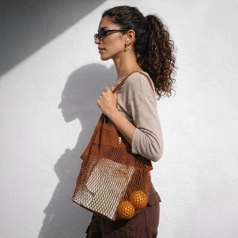 Organic Mesh-Einkaufstasche