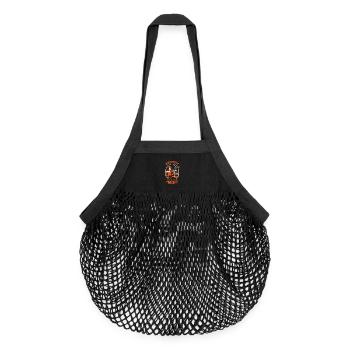Archery: The Art of Relieving Tension - Organic Mesh Shopping Bag - black - Front