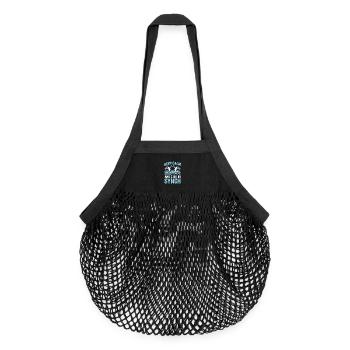 Synchronschwimmen Kunstschwimmen Wassersport - Organic Mesh-Einkaufstasche - Schwarz - Vorne