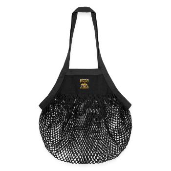 Taste The Biscuit Honey Sauce - Organic Mesh Shopping Bag - black - Front