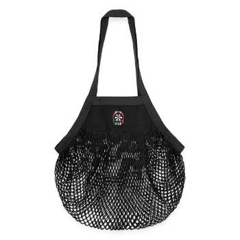 Ein Tag ohne Dart wird hart – Lustiges Darts Shirt - Organic Mesh-Einkaufstasche - Schwarz - Vorne