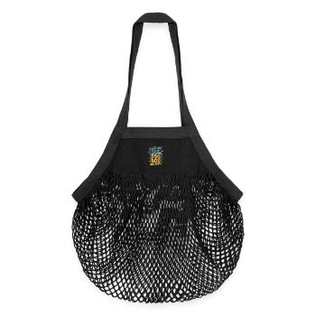 Zone de confort 850–500 hPa | Météorologie - Sac de courses en mesh bio - noir - Devant
