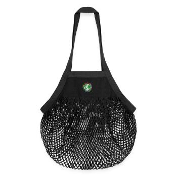 Global Environmental Rescue Logo - Sac de courses en mesh bio - noir - Devant