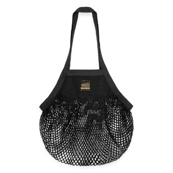 La Horde d’or 1225 Empire mongol Gengis Khan - Sac de courses en mesh bio - noir - Devant