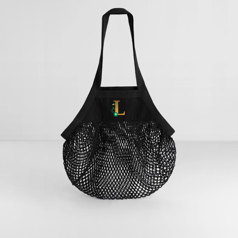 L Organic Mesh-Einkaufstasche