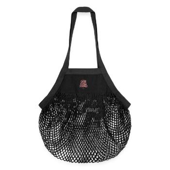 own your power - Organic Mesh Shopping Bag - black - Front