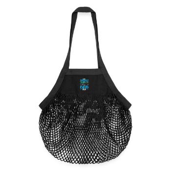 Apotheker Pharmazeutisch-technischer - Organic Mesh-Einkaufstasche - Schwarz - Vorne