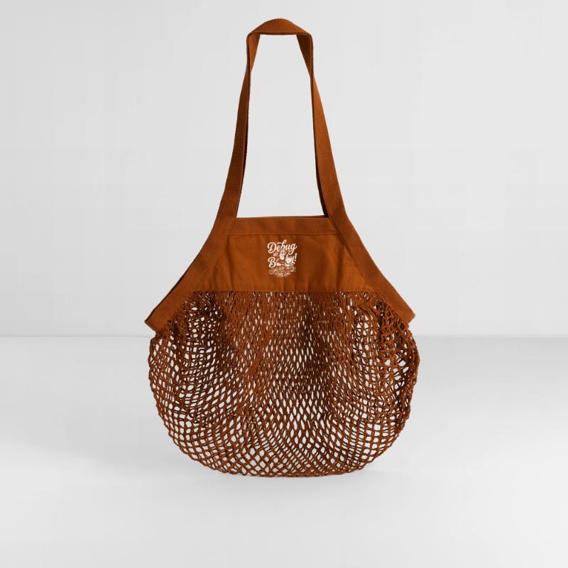 Conception de débogage de code Lama Sac de courses en mesh bio