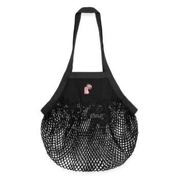 Tu es incroyable - Sac de courses en mesh bio - noir - Devant