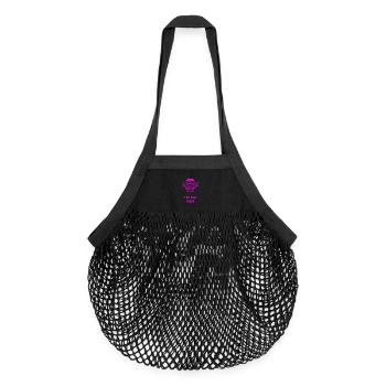 Tattoo freak - Organic Mesh Shopping Bag - black - Front