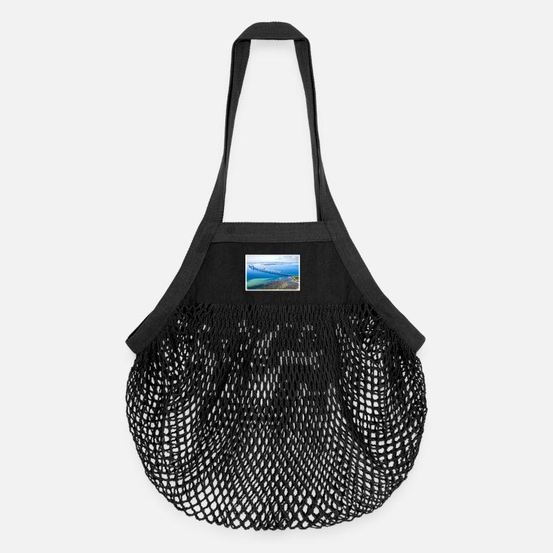 BROLOPPET 2025 - Sac de courses en mesh bio - noir