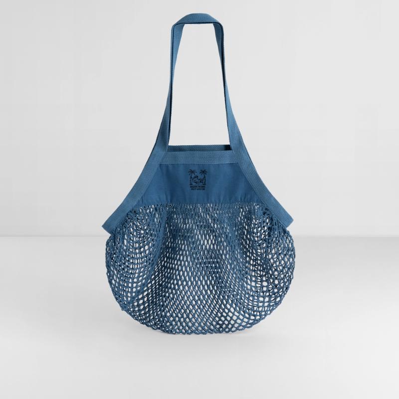 Sloth Sloth Mode: Activated Chilling Work Organic Mesh Shopping Bag