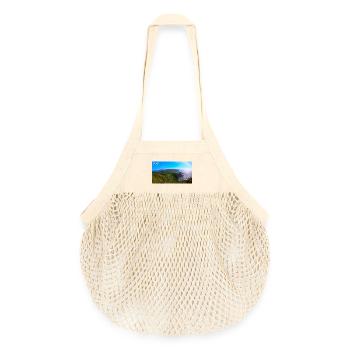 Cliff in Japan - Organic Mesh Shopping Bag - nature - Front