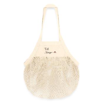 Vet Nurse - Organic Mesh Shopping Bag - nature - Front