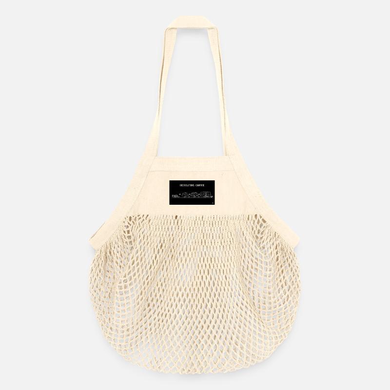 die evolutions campatie - Organic Mesh-Einkaufstasche - Natur