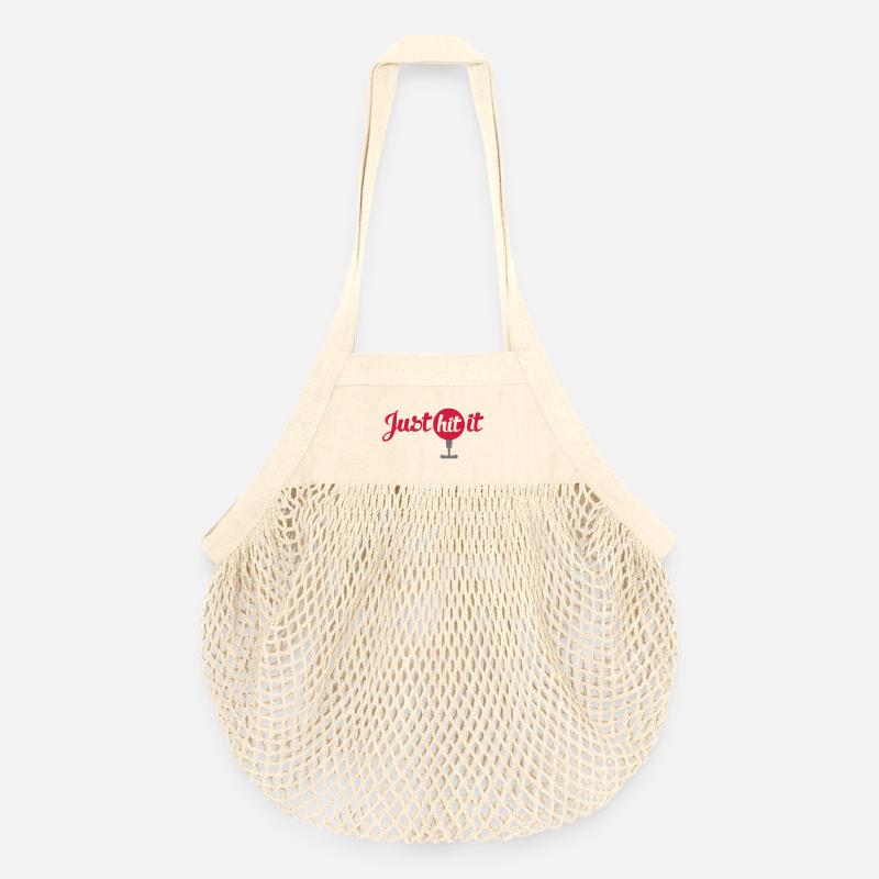 golf - Sac de courses en mesh bio - nature