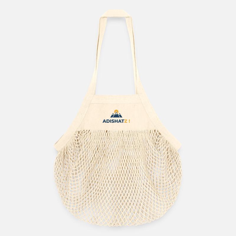 ADISHATZ! - Organic Mesh-Einkaufstasche - Natur