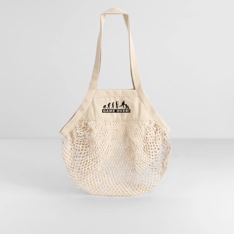 evolution_daddy Organic Mesh-Einkaufstasche