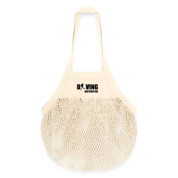 Diving Instructor - Sac de courses en mesh bio - nature - Devant