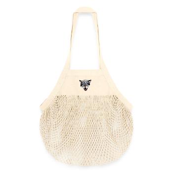 Wolf - Organic Mesh-Einkaufstasche - Natur - Vorne