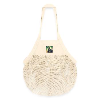 Zombie Halloween Edition 2023! Flux d’impression. - Sac de courses en mesh bio - nature - Devant