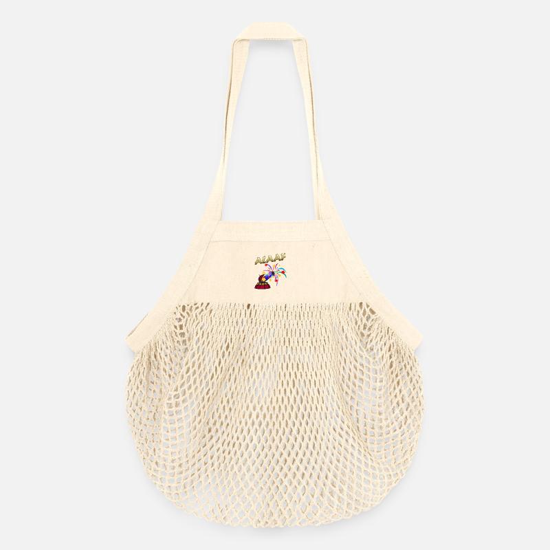 Alaaf Carnival Fireworks Carnival - Organic Mesh Shopping Bag - nature