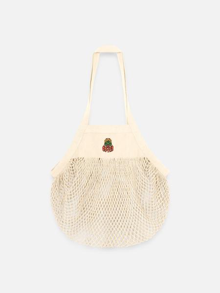 Aztekischer Stil - Organic Mesh-Einkaufstasche - Natur