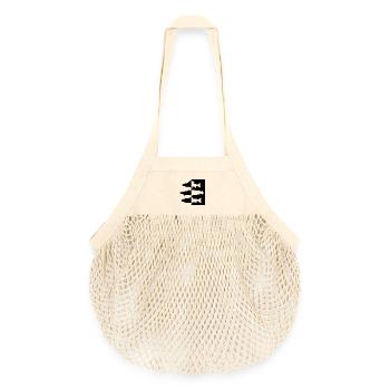Äschenregion - Organic Mesh-Einkaufstasche - Natur - Vorne