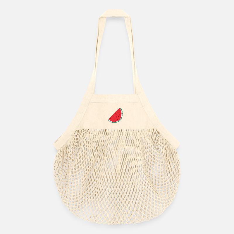 Free Palestine - Organic Mesh-Einkaufstasche - Natur