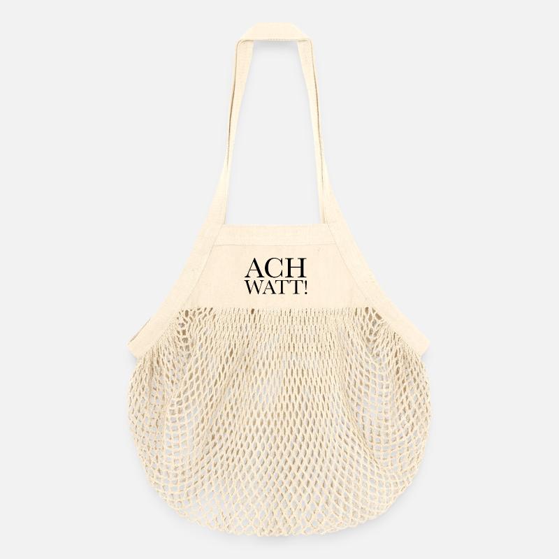 Oh watt - Sac de courses en mesh bio - nature