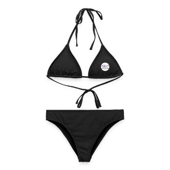 Tomorrowland Festival - Frauen Bikini - Schwarz - Vorne - AI Model Female 172 light (172cm)