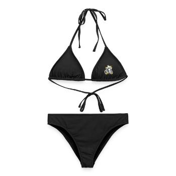 VTT VTT - VTT - VTT - Bikini femme - noir - Devant - AI Model Female 172 light (172cm)