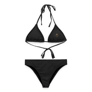 Les gens intelligents ont souvent l’air fatigués - Bikini femme - noir - Devant - AI Model Female 172 light (172cm)