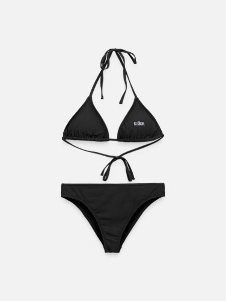 glück - Frauen Bikini - Schwarz