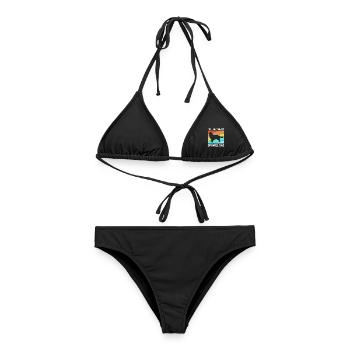 Springer Spaniel - Frauen Bikini - Schwarz - Vorne - AI Model Female 172 light (172cm)