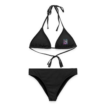 Birthday Gamer VR - Frauen Bikini - Schwarz - Vorne - AI Model Female 172 light (172cm)