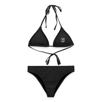 Décembre 1975 Jubilé 1975 Légendes Décembre - Bikini femme - noir - Devant - AI Model Female 172 light (172cm)