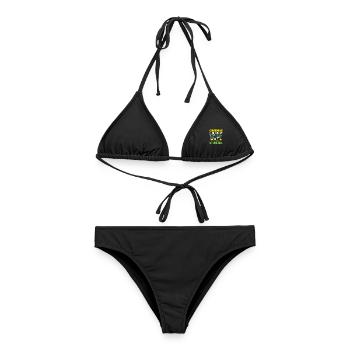 Plant Lover Funny Gardening Hobby - Women's Bikini - black - Front - AI Model Female 172 light (172cm)