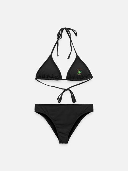 Kind, ich werde Big Brother 2024 sein Kündige groß an - Frauen Bikini - Schwarz