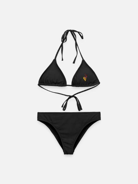 Swirly Mutant-Banana - Women's Bikini - black