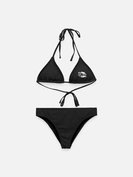 Vieux tracteurs - Bikini femme - noir