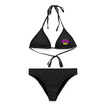 Malle 2026 Membre du Sauf Club Mallorca 2026 - Bikini femme - noir - Devant - AI Model Female 172 light (172cm)