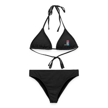 21st Birthday Limited Edition 2005 Vintage 2005 - Women's Bikini - black - Front - AI Model Female 172 light (172cm)