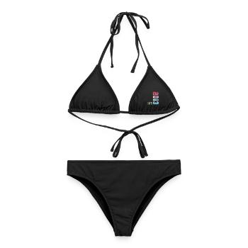 13th Birthday Limited Edition 2013 Vintage 2013 - Women's Bikini - black - Front - AI Model Female 172 light (172cm)