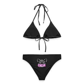 Papa de soutien - Bikini femme - noir - Dos - AI Model Female 172 light (172cm)