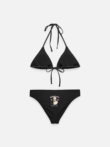 Memento Mori Streetwear - Frauen Bikini - Schwarz