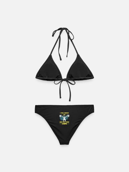 Gewichtheben - Frauen Bikini - Schwarz